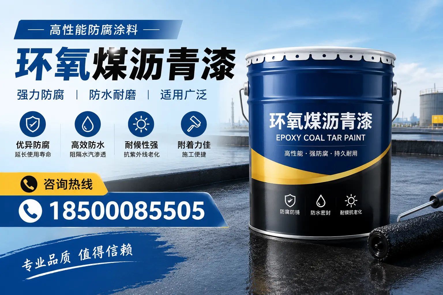 环氧煤沥青漆的主要成分与功能,江阴用户深度了解